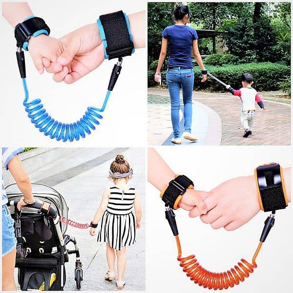 Baby Child Anti Lost Wrist Link Safety Harness Strap Rope 4