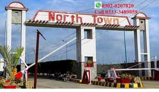 64 yard Plot For Sale North Town Residency 1, Gold Block,