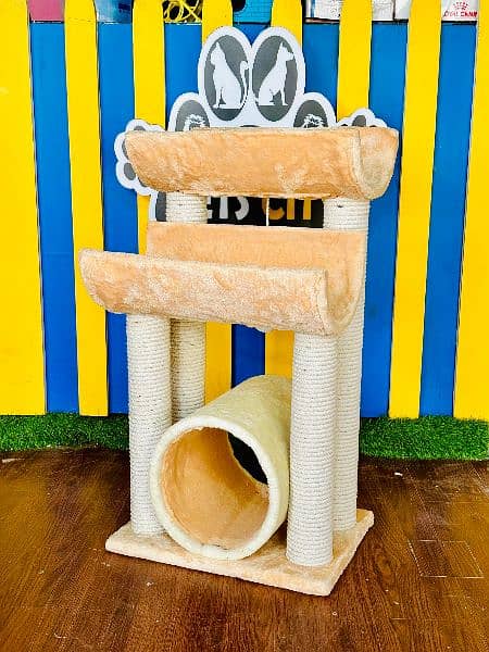 Scratching post cat toys cat house 8