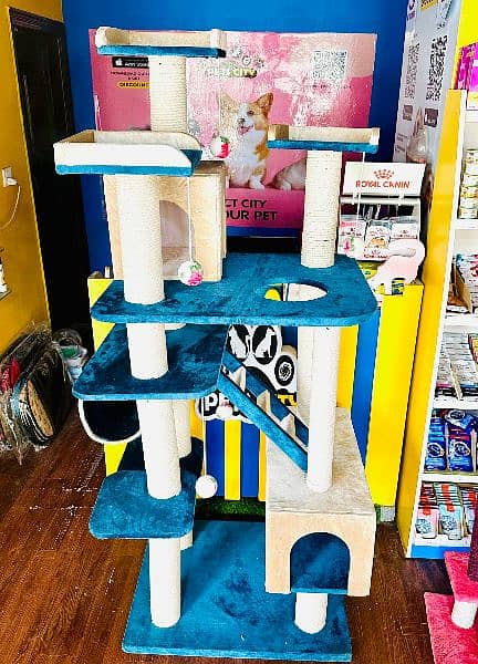 Scratching post cat toys cat house 10