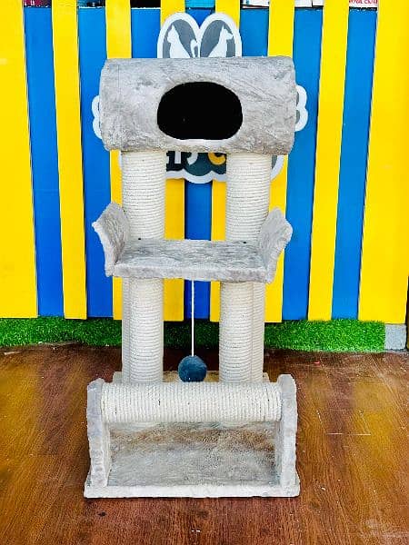 Scratching post cat toys cat house 11