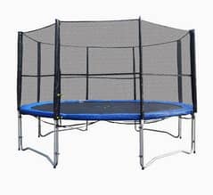 Trampoline/ Jumping castle with safety Net 8 Feet Diameter