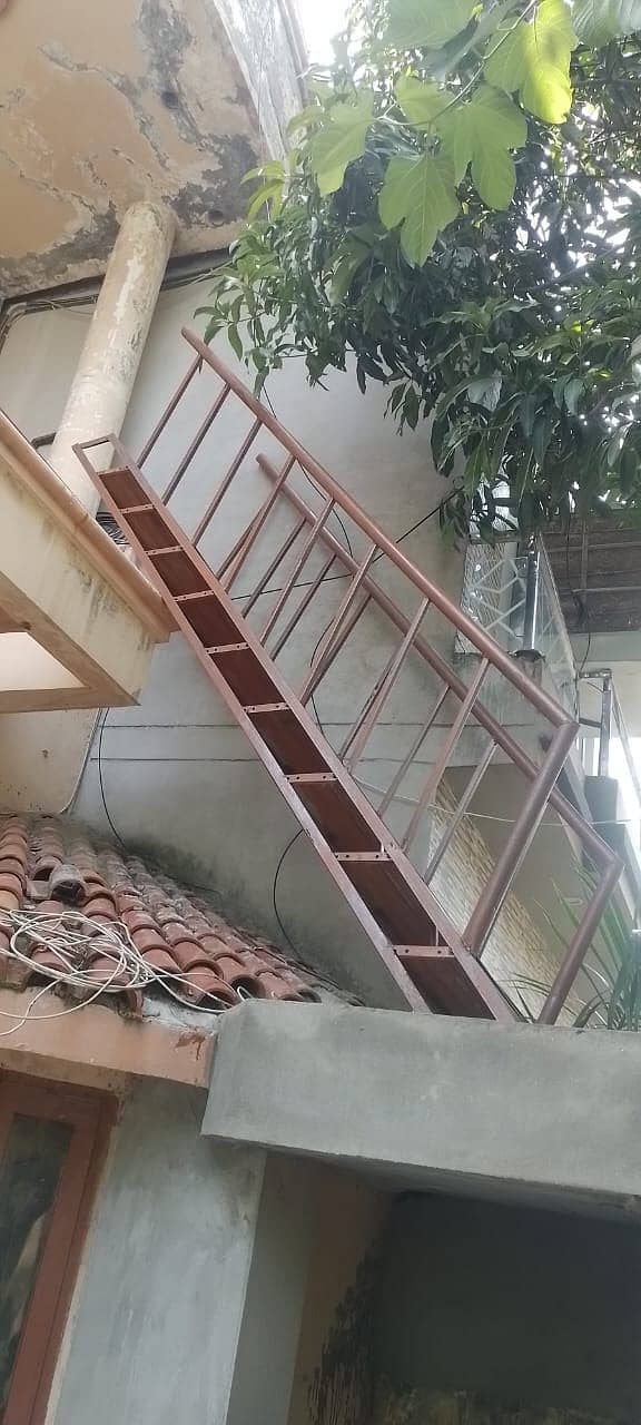 Stairs Ladders metal iron 10ft 0