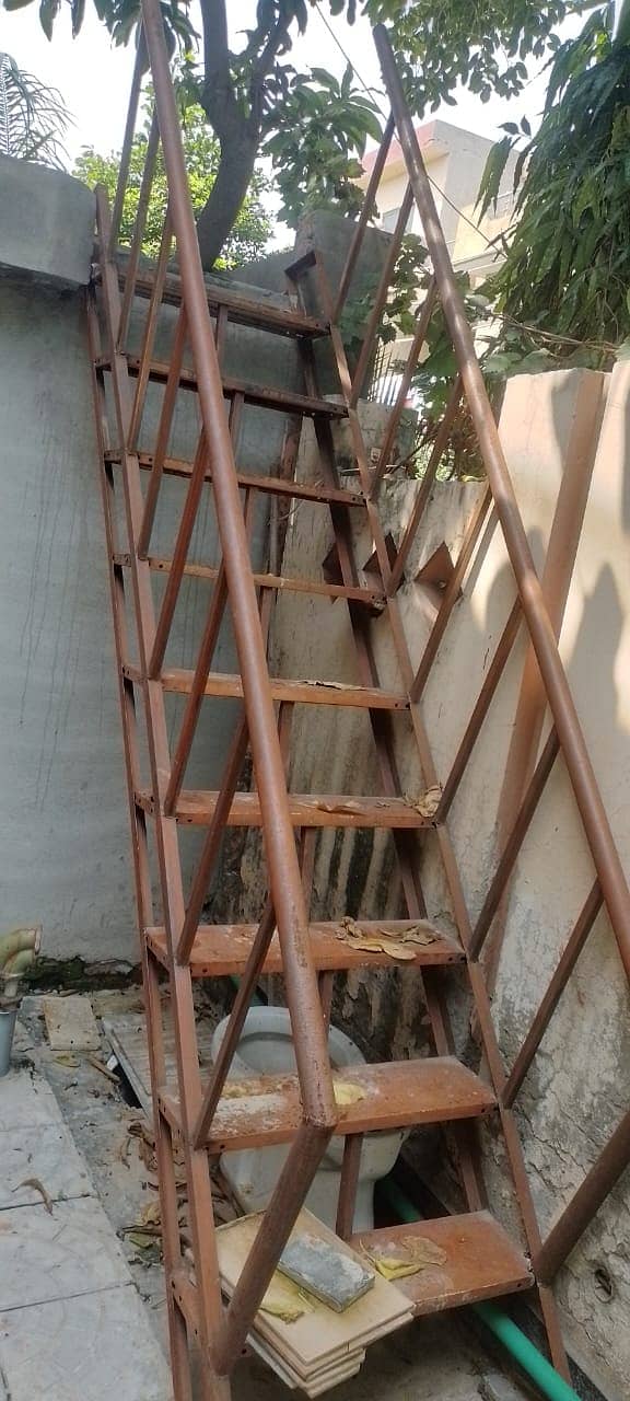 Stairs Ladders metal iron 10ft 1