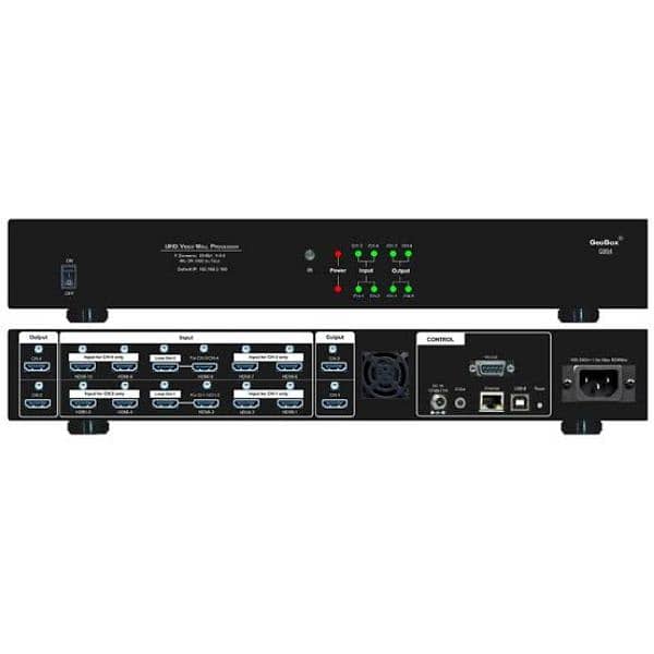 4k Video Wall Controller Hardware Based | TV Wall Controller 4k Matrix 3