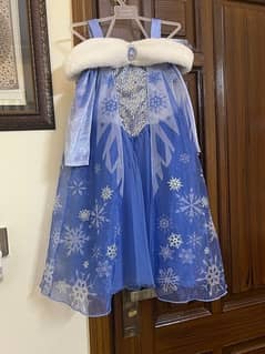 frozen theme dress