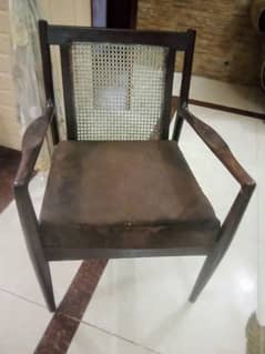 Wooden Chairs (Pair)