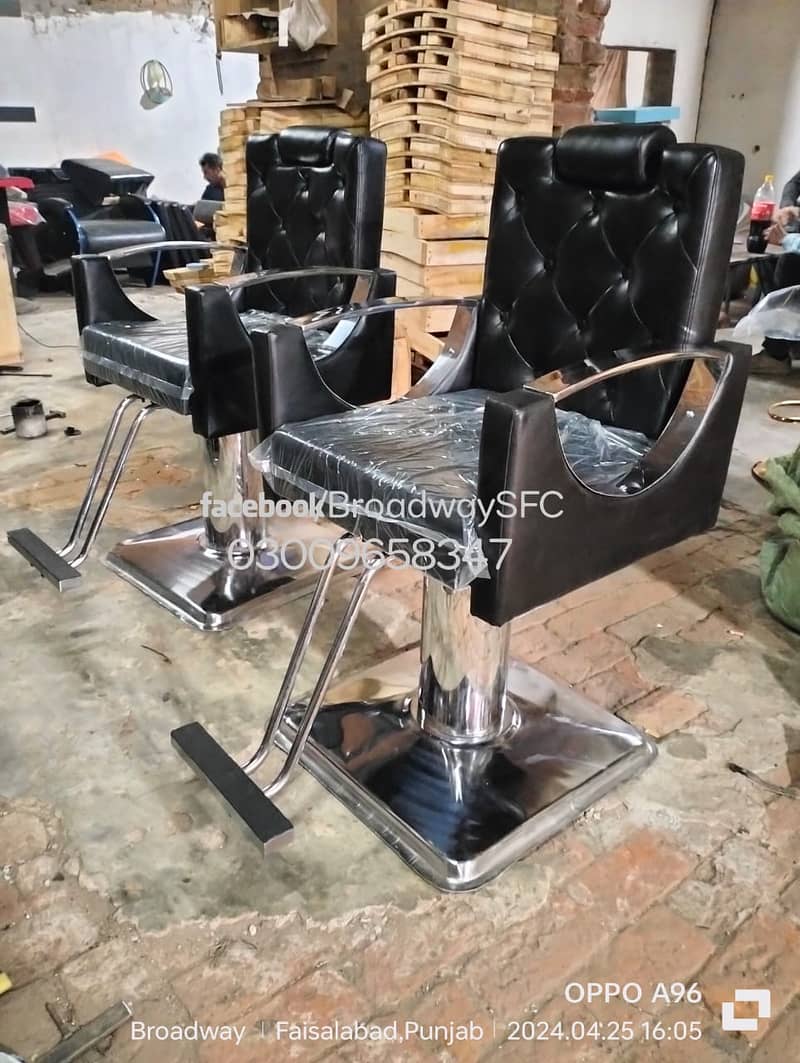 saloon chairs / salon chair / barber chair / parlor & hydraulic chairs 5