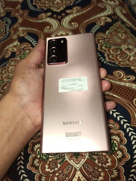 Samsung note 20 ultra 12/128 with original charger 3