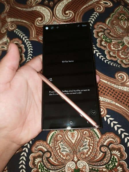 Samsung note 20 ultra 12/128 with original charger 5