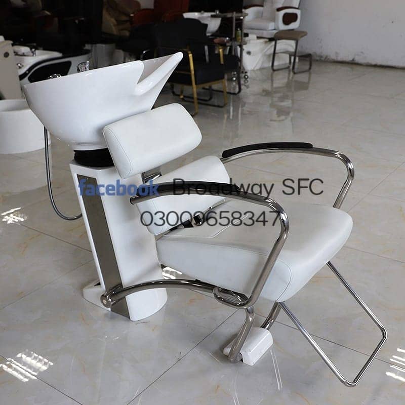 saloon furniture / saloon chair / hair wash unit / hair wash chair 1