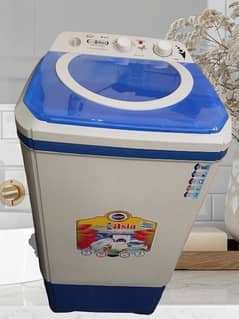 washing machine pure plastic body 2 year warranty New box pack