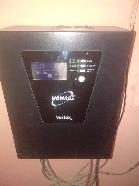 Homage inverter UPS HVS 1214scc-1000 watts ( Solar supported inverter) 0