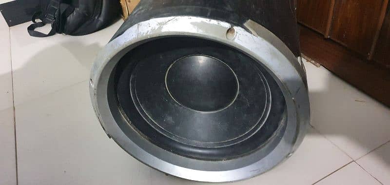 jbl bass tube havy bass never repair & kenwood kfc 3010 sub woofer 1