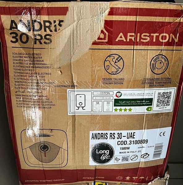 Ariston Water Heater 30Litres 3