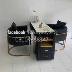 saloon furniture / nail station / saloon chair / beauty parlor chairs