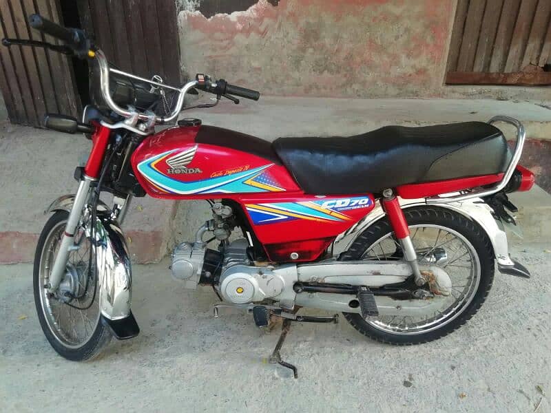 honda CD 70 good condition fsd nomber 0321 7376613 4