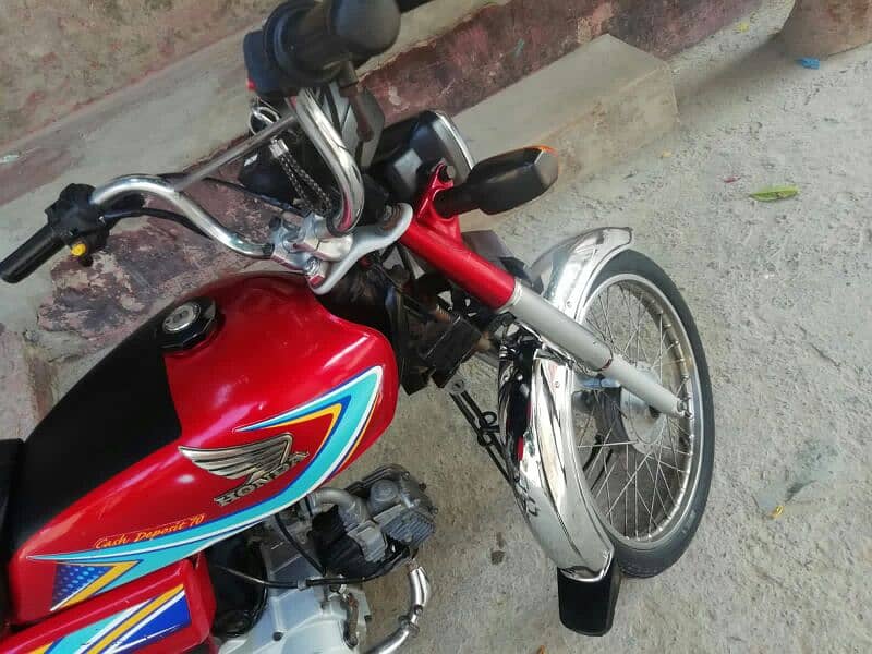 honda CD 70 good condition fsd nomber 0321 7376613 5