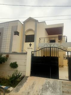 Brand New Double Story House 240 Sq yard 5 Beds DD West Open Corner in Jinnah Avenue Malir Cantt