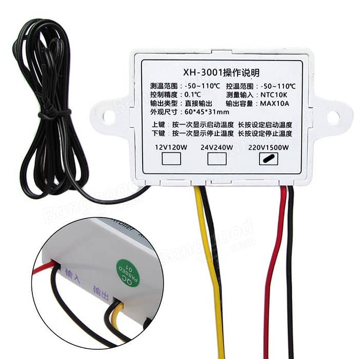 220v XH W3001 Temperature Controller 3001 Thermostat In Pakistan 2