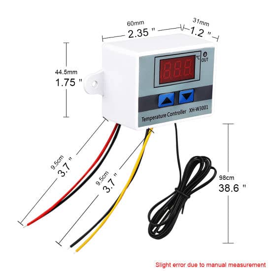 220v XH W3001 Temperature Controller 3001 Thermostat In Pakistan 3