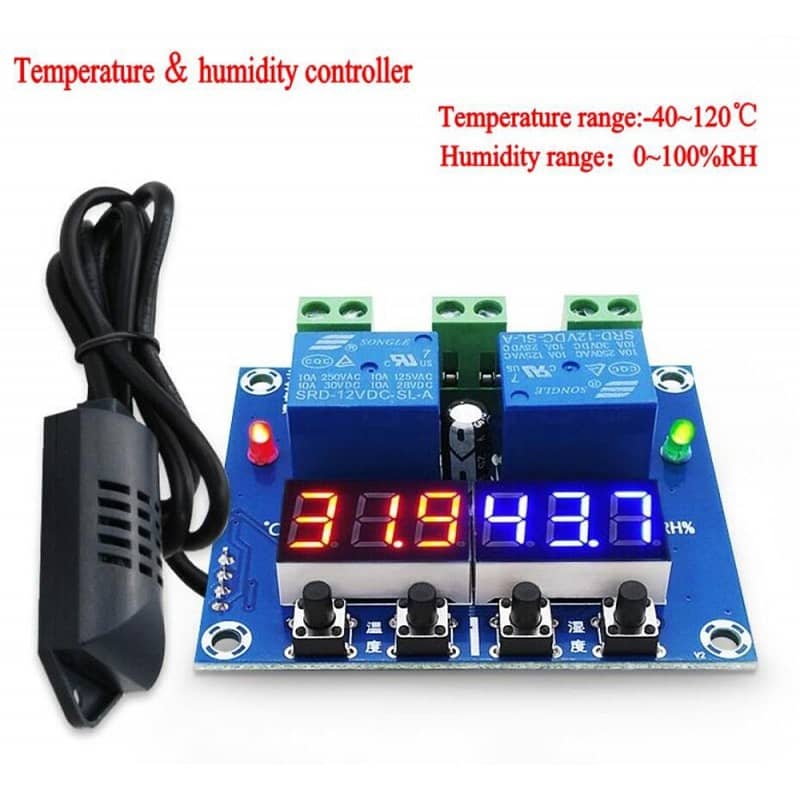 XH-M452 DC 12V 10A Temperature Humidity Controller In Pakistan 2