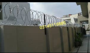 Home Security Razor Wire Concertina Barbed Wire Chainlink Mesh jally