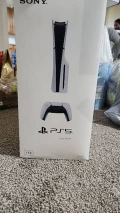 PS5 disc edition 1TB with extra controller brand new