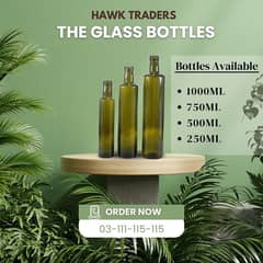 Glass Bottles for Olive Oil