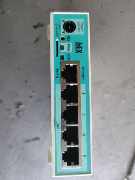 Mikrotik router board hex RB750 Gr3 0