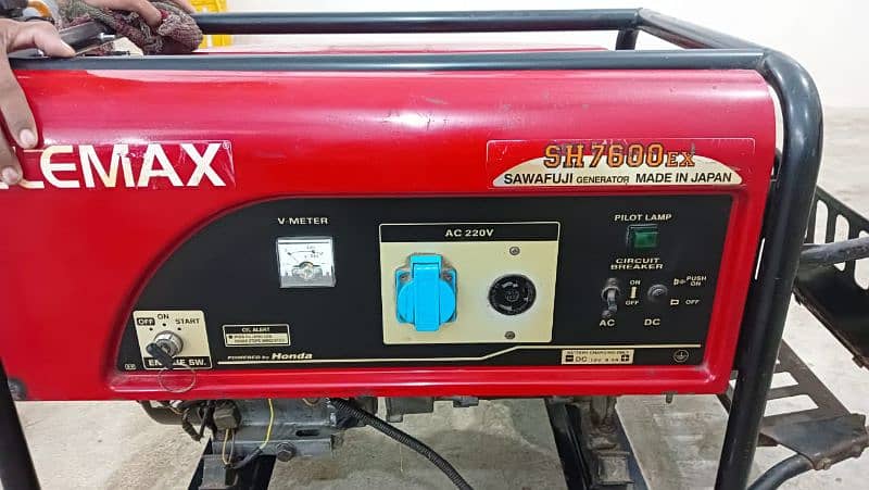 Honda Generator Elemax SH7600EX Made in Japan 4