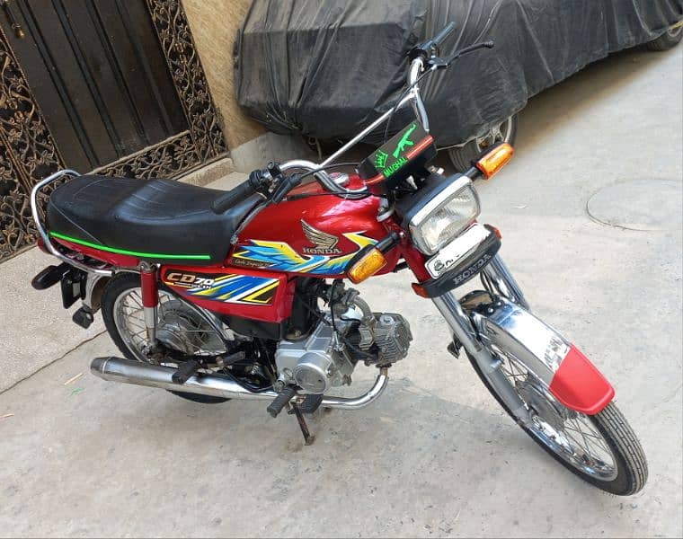 Honda Cd70 Model 2021 biometric available for urgent sale 0