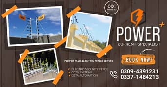 Electric Fence Security , System and Gate Automation