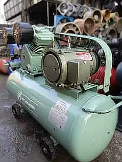 oil free Compressors/Air Compressors/Machinery/double piston/125 litr 3