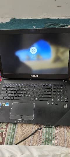 Asus gaming laptop core i7/4