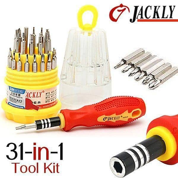 31 Pcs Stainless Steel Screwdriver Set 0