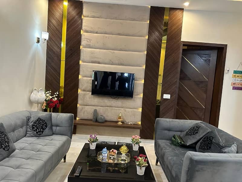 10 Marla Furnished House For Rent In Talha Block Bahria Town 10