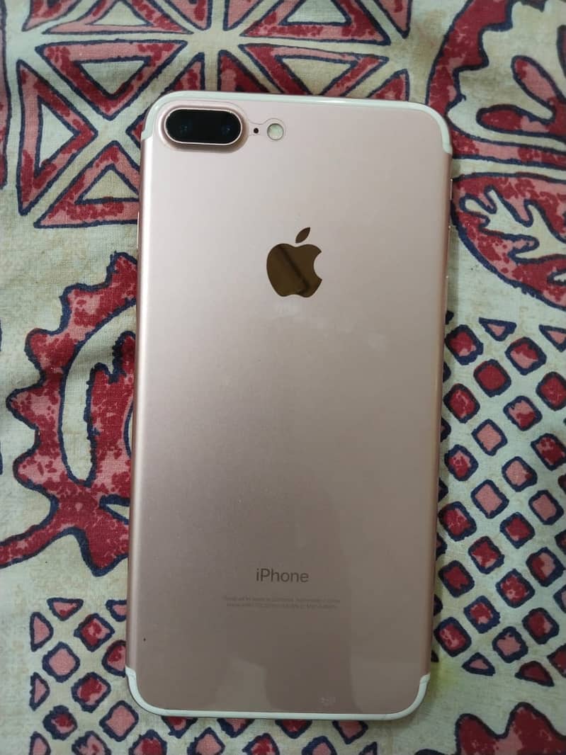 Iphone 7 plus like new condition total original fon 0