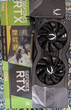 RTX 2060 - graphic Card _ Navidia - Zotac Gaming Card . urgent sale