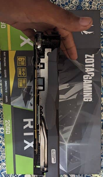 RTX 2060 - graphic Card _ Navidia - Zotac Gaming Card . urgent sale 3