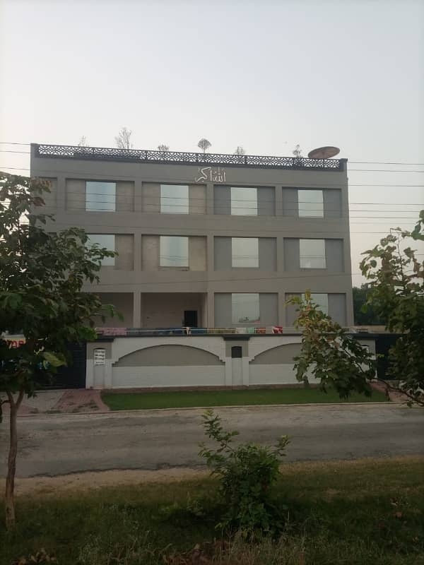 2 kanal house four story building for rent in Dha for call center software house school setup or any commercial activity 0