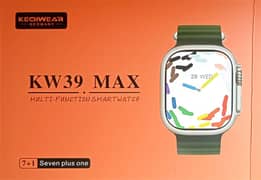 KW39 MAX Smartwatch - Multi-Function Fitness Tracker