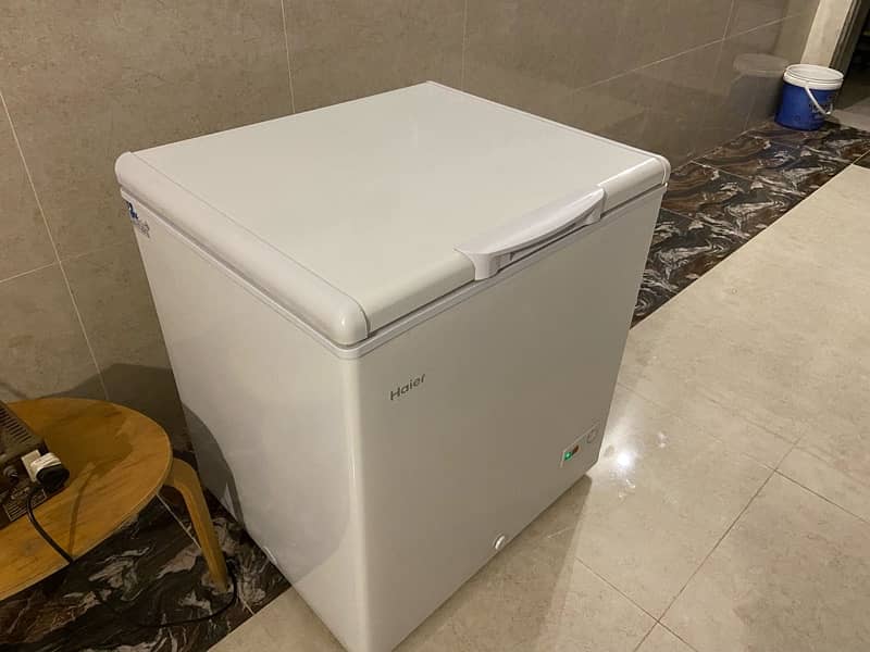 Haier freezer single door brand new condition contact: 0333-2080960 1