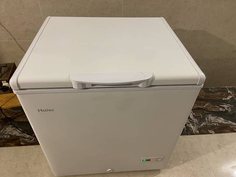 Haier freezer single door brand new condition contact: 0333-2080960 2