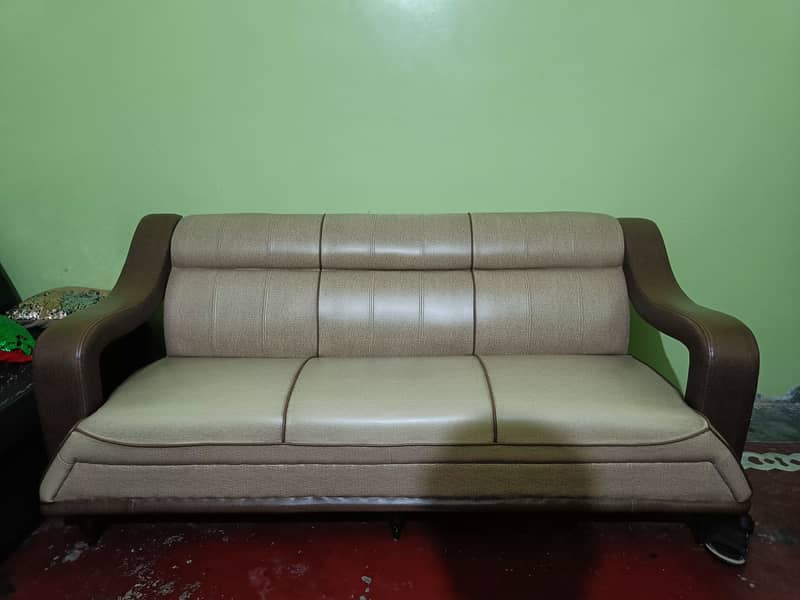 7 Seater Sofa Leather/Regzine 2