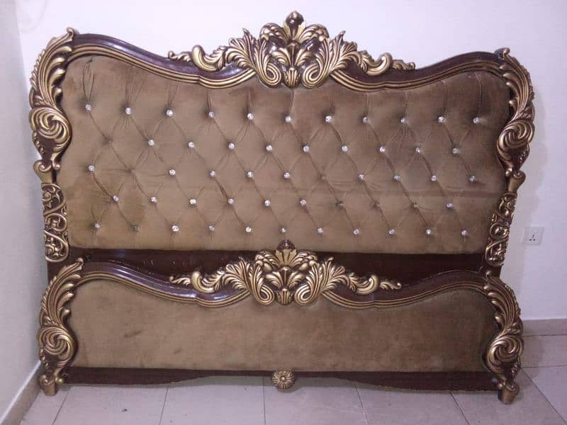 *King Bed with Dressing Table and Side Table for Sale!* 0