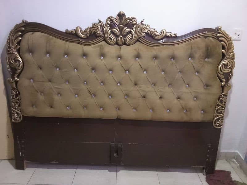 *King Bed with Dressing Table and Side Table for Sale!* 1