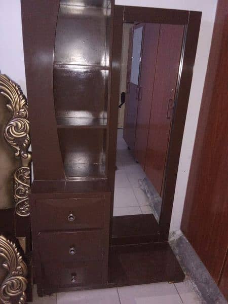 *King Bed with Dressing Table and Side Table for Sale!* 3