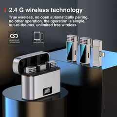 JMARY MW-15 2.4G WIRELESS MICROPHONE FOR MOBILE (LIGHTNING)