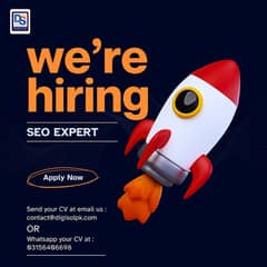 We are Hiring SEO Expert